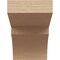 Ekena Millwork 4in. W x 6in. H x 16in. L Monterey Woodgrain TimberThane Rafter Tail, Primed Tan RFTUR04X06X16MONRCPR - alternate 5